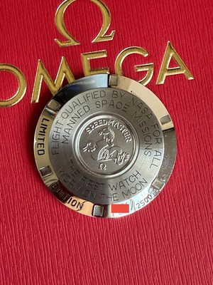 Auth Omega Speedmaster Professional 25th Anniversary Case Back Only 145.0062
