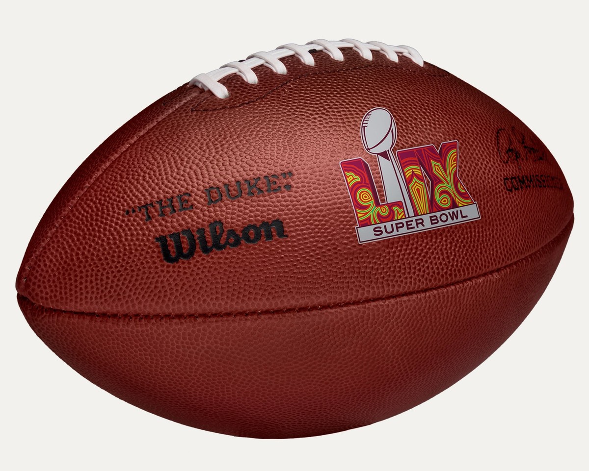 【NFL公式】 第43回 スーパーボウル 公式ボール デューク（willson） NFL公式】 第43回 スーパーボウル 公式ボール デューク（willson