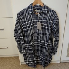 Everlane Way Long Linen Button Up Shirt NWT Women's XXS
