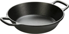 8 Inch Pre-Seasoned Cast Iron Skillet - Dual Assist Handles - Use in the Oven, o