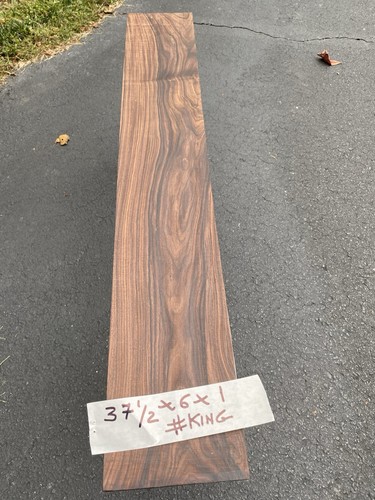 Tolles bolivianisches Palisander Schnittholz hartes exotisches Holz Stück 37 1/2" x 6"x1" #KÖNIG - Bild 8 von 8