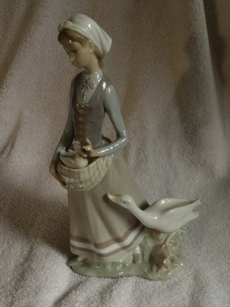 Lladro Goose Girl for sale | eBay