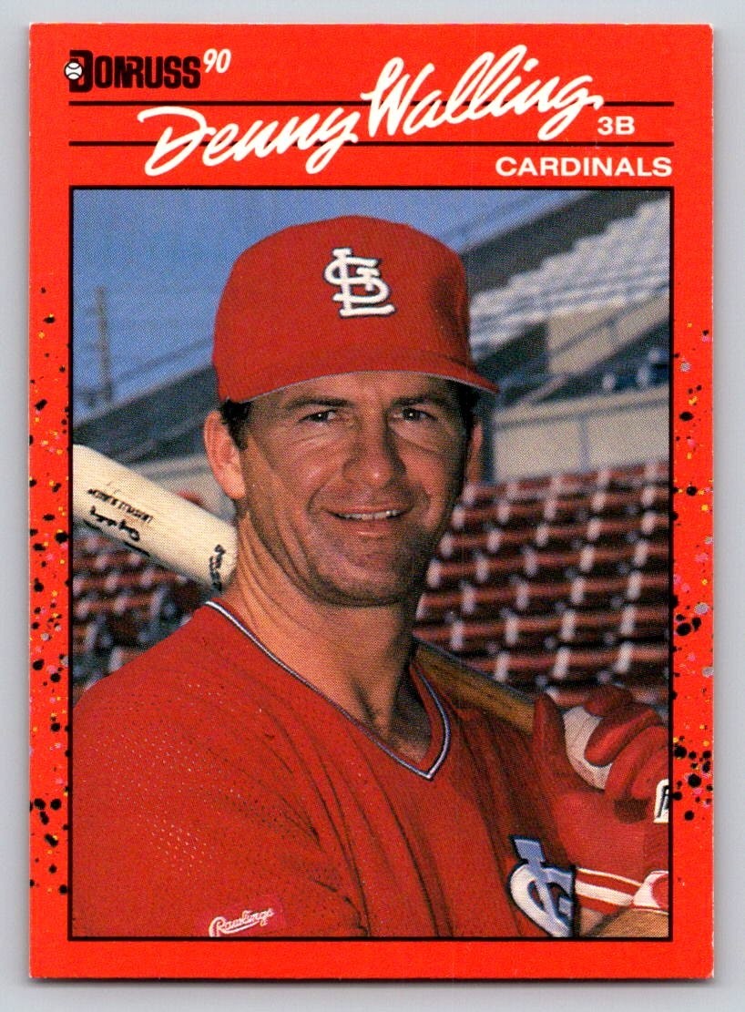 1990 Donruss - Denny Walling #677