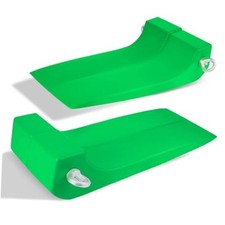 Tire Skates For Tow Truck 4-pack 16000lbs Heavy Duty Safety Green 