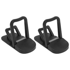 2X(2Pcs Portable Laptop Stand Computer Riser Lift Self-Adhesive Foldable 5608