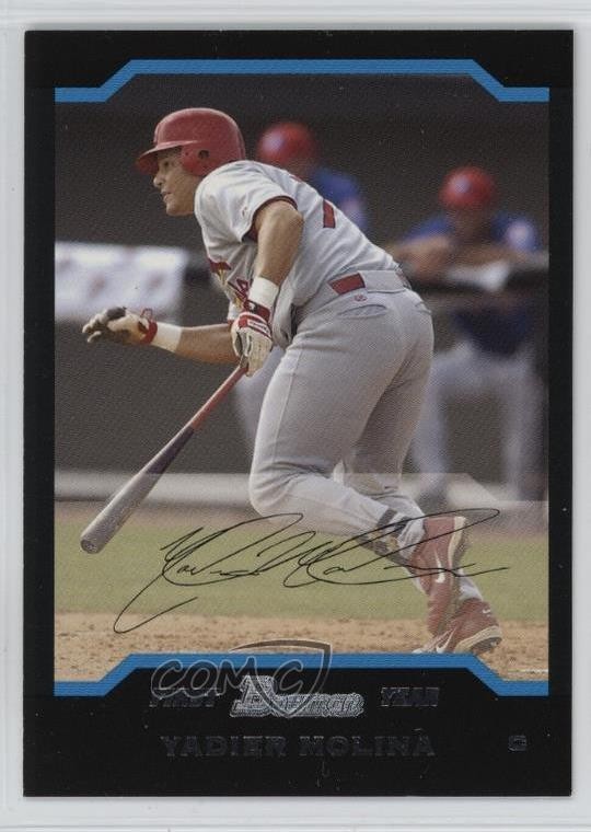 2004 Bowman First Year Yadier Molina #301 09th