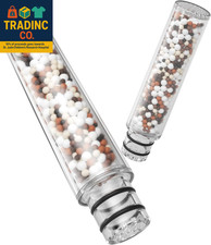 Shower Filter for Handheld Shower Head, 2-Pack Replacement Filters for Hard Wate