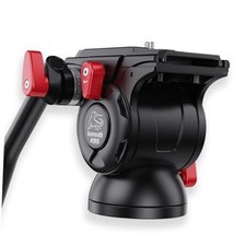 Video Camera Head Komodo,Aluminum Fluid Heads,Stable Tripod Head for Pan K5S