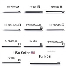 Replacement Stylus For Nintendo NEW/3DS/2DS/DSi/XL/NDSi/NDS/LL/Wii U Plastic Pen
