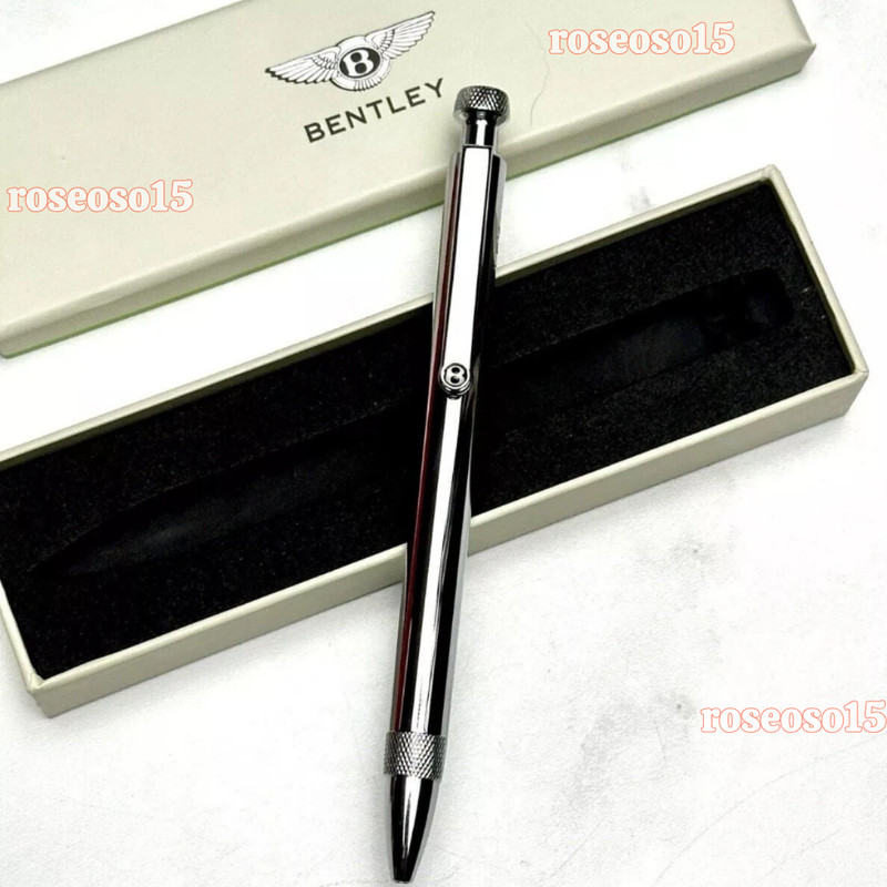 Bentley Ballpoint Silver Pen Collectors Edition New With Box Exclusive Gift 💥
