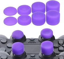 Pack of 8 pcs Analog Controller Gamepad Raised Antislip Thumb Stick Grips Thu...
