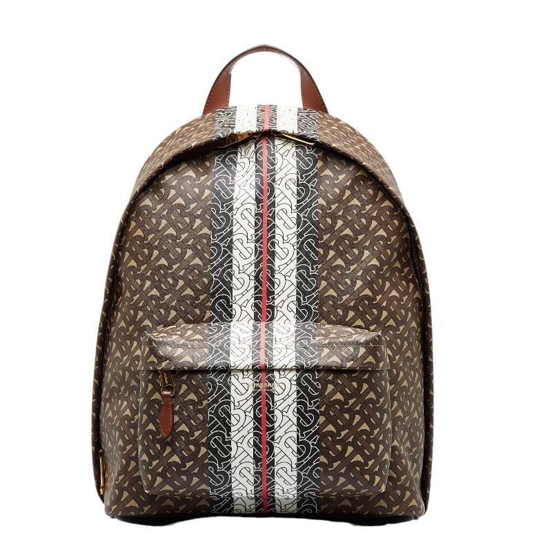 Burberry TB Monogram Backpack Brown Multicolor PV… - image 1