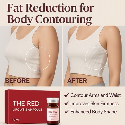 The RED Fat Dissolving Ampoule 5x10ml | Korean Slimming Serum | VB