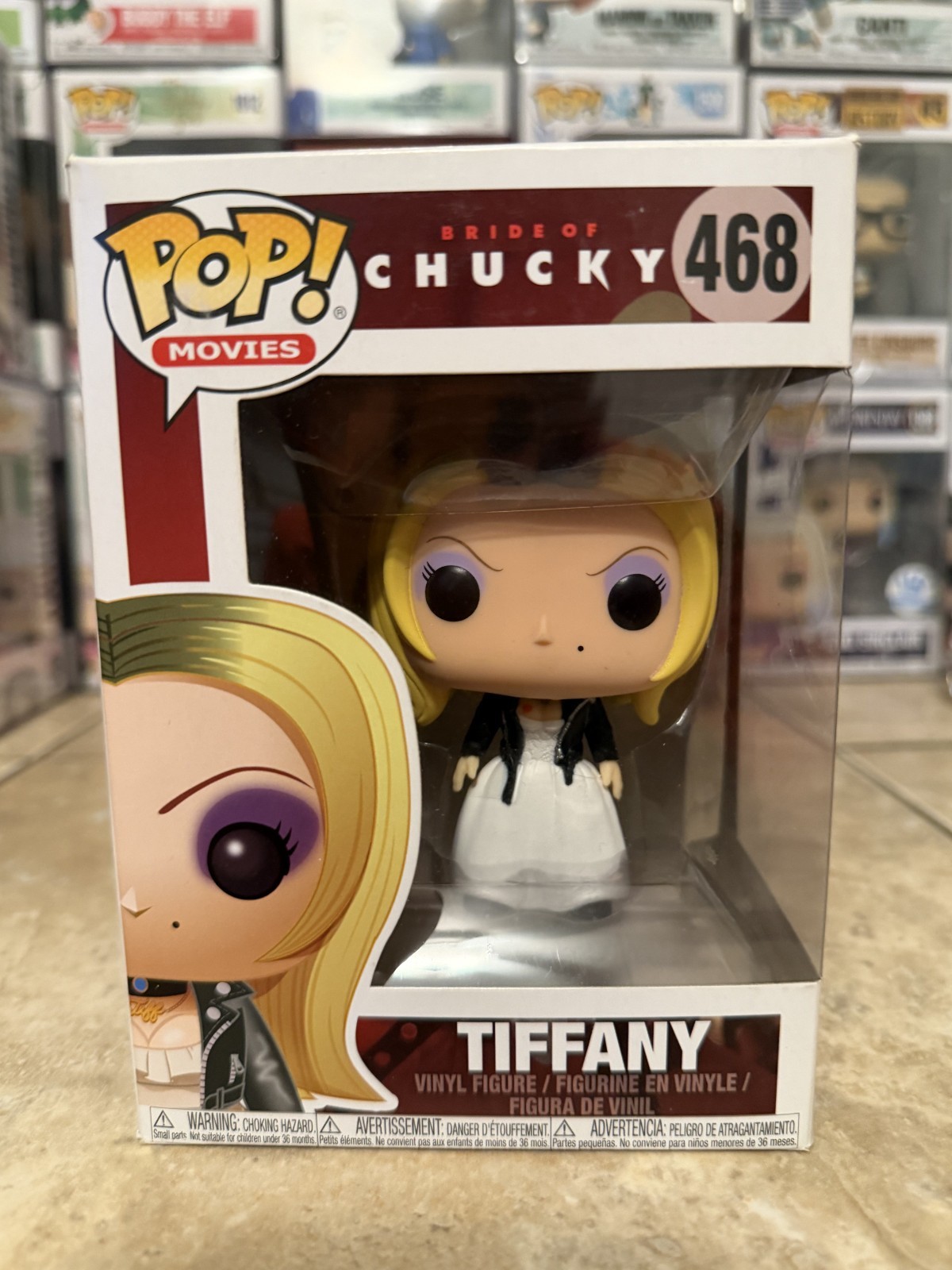Funko Pop! Bride Of Chucky #468 Tiffany W/Protector