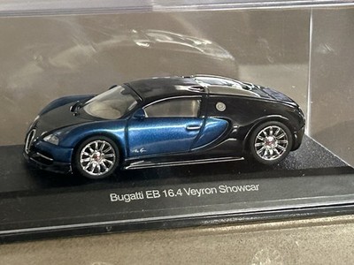 AUTOart Bugatti EB 16.4 Veyron Showcar 1:64 Brilliant Blue/Black