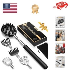 Telescoping Back Scratcher with 5 Detachable Heads, Valentines Day  Birthday...