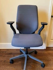 Steelcase Gesture Chair in Light Gray Fabric