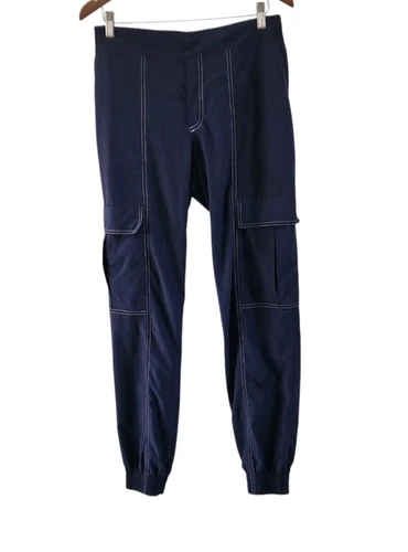 Athleta Chelsea Utility Jogger Navy Blue Pants Pockets Womens Size 6T 6 Tall