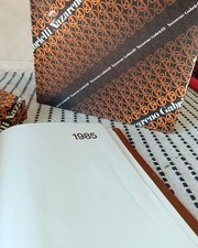 Agenda Vintage Nazareno Gabrielli Anno 1985