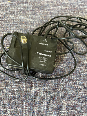 Vintage Radio Shack Automatic TV/Game Switch #15-1267A | eBay