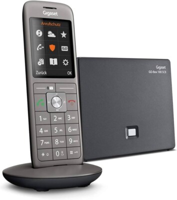 GIGASET - CL690 A SCB - Schnurloses Telefon - Schwarz / Grau - NEU