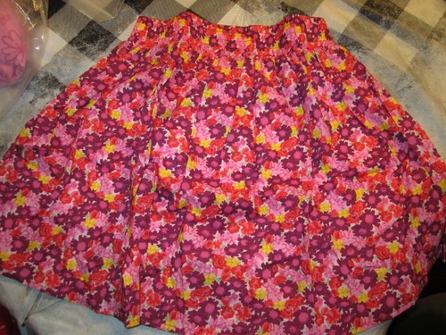American Girl FLOWER SKORT FOR GIRLS SZ 12 NWTS - Picture 2 of 2