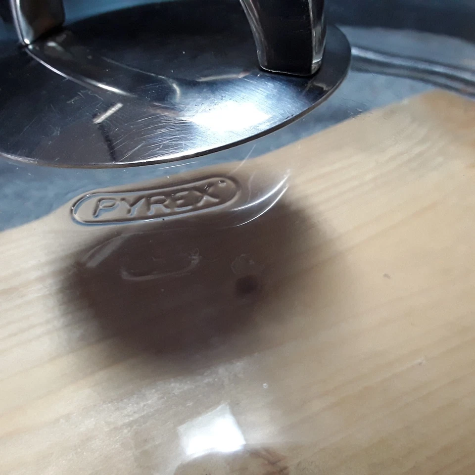 PYREX Glasdeckel Topfdeckel Pfannendeckel aus Glas, ohne Edelstahlrand D=275mm - Bild 3 von 4