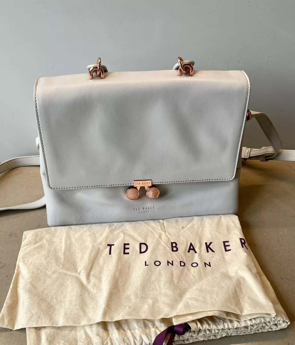 New Ted Baker London Shoulder Hand Bag with Dust Bag Pale Blue