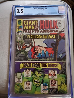 Tales To Astonish #68cgc 3.5