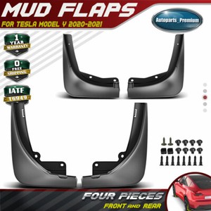 New-4pcs-Splash-Guards-Mud-Flaps-Mudflpas-Mudguards-for-Tesla-Model-Y-2020-2021