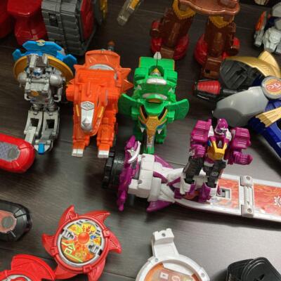 Power Rangers Ninja Steel Ninninger DX Megazord Morpher 14p Set