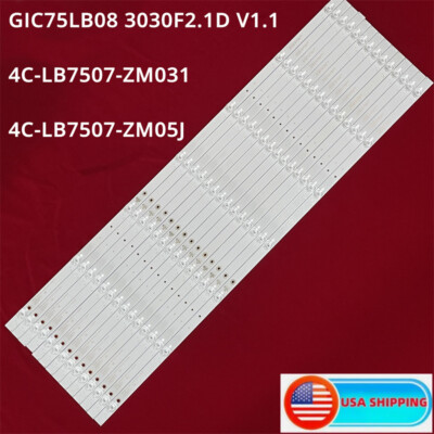 LED Strips FOR 75S425 75S423/75S421 75D6 GIC75LB08 3030F2.1D 4C-LB7507-ZM031