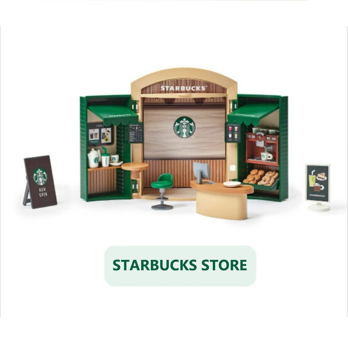 PLAYMOBIL X STARBUCKS Korea Furniture Set Édition Limitée x 1 boîte