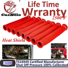 Spark Plug Wire Boots Sleeve Heat Protector Shield Cover For LS1/LS2/LS3/6 2500°