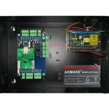 2 Door 4 Reader TCP/IP Professional Board Panel Access Control Metal Box  Power