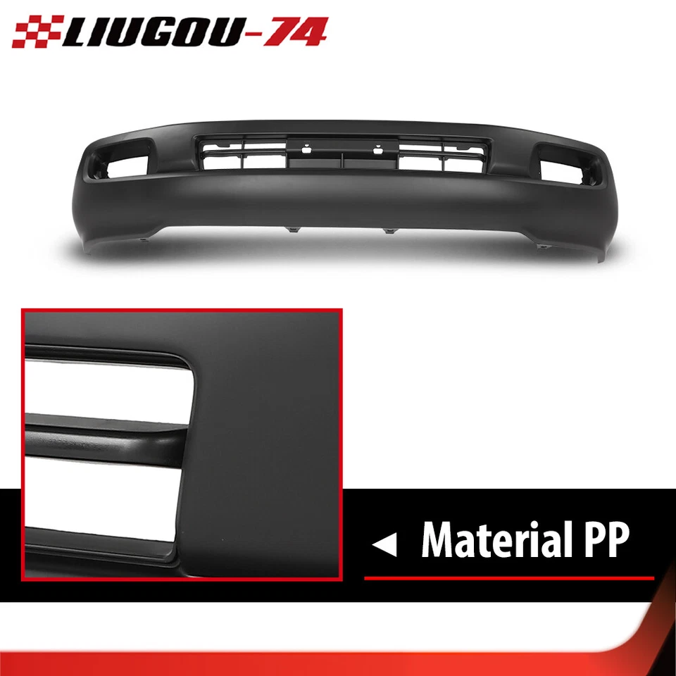 Front Bumper Cover With Fog Light Holes Fit For 2003-2007 Toyota Land Cruiser Foto 4 de 4