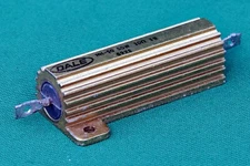 DALE 10 Ohm  50 Watt POWER RESISTOR NH-50 1% Vintage ~ WIRE WOUND CHASSIS MOUNT