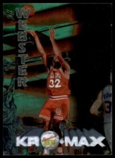 1995 Kromax Signature Rookies Jeff Webster #32 Basketball DNA Games