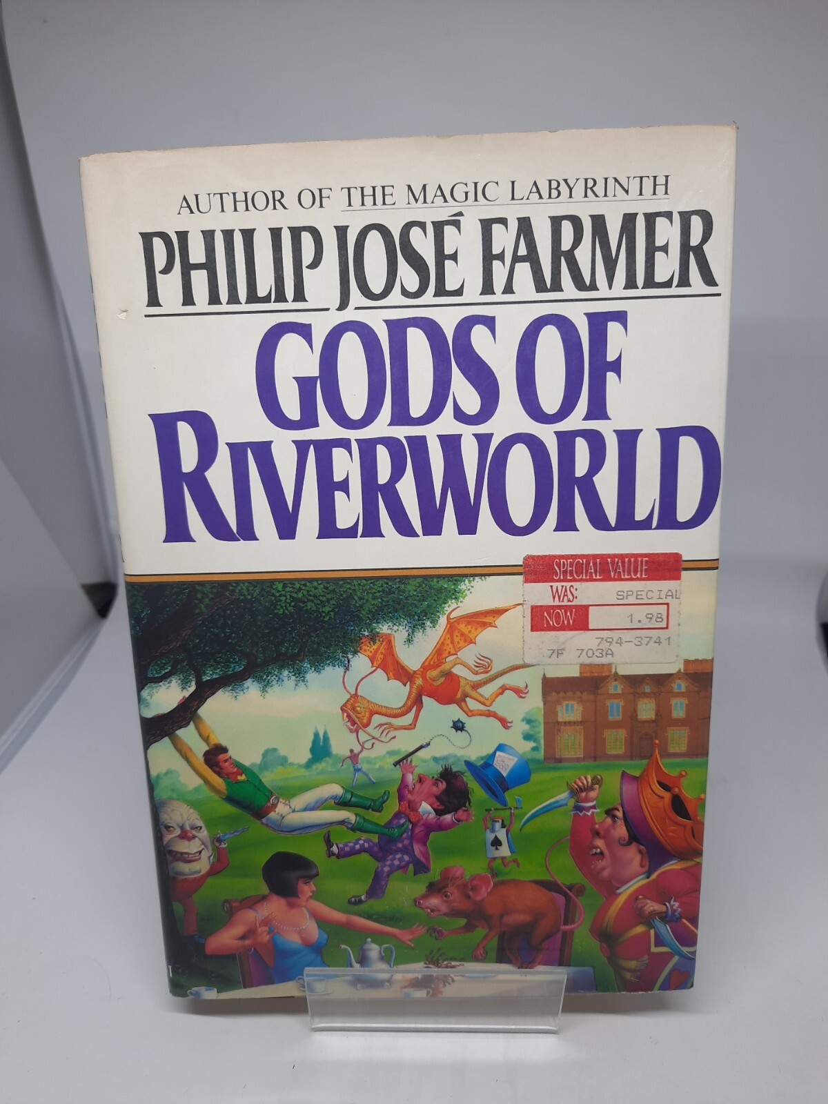 Gods Of Riverworld Philip Jose Farmer 1983 Hardcover Book Putnam Dust Jacket