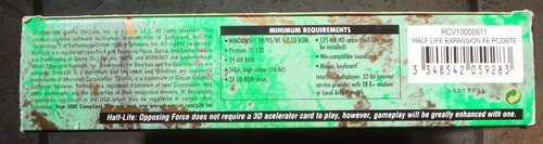 Half Life: Opposing Force - Expansion Set, Original Big Box, Manual - Picture 5 of 5