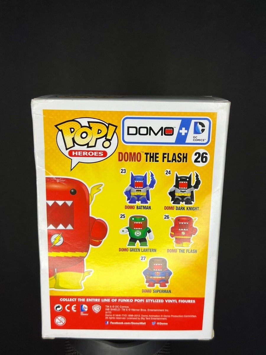 Funko Pop Hero's: Domo Flash #26 | eBay
