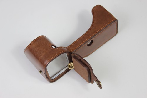 Genuine Real Leather Half Protector Case Grip for Sony Alpha A7C Camera - Picture 19 of 19