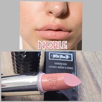 DISCOUNTINUED KAT VON D STUDDED KISS LIPSTICK  SHADE:NOBLE  ~ FULL SZ ~NEW