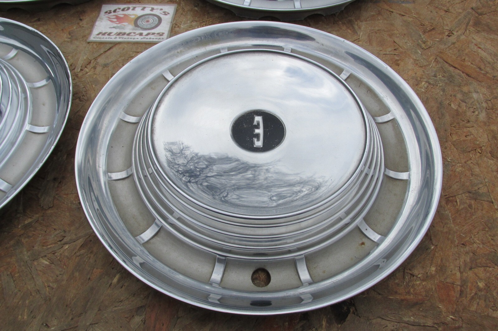 🚦1958 EDSEL CORSAIR, CITATION, ETC 14" WHEEL COVERS, HUBCAPS, SET OF 4🚦