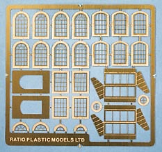 Ratio 309 Industrial Windows (Etched Metal) N Gauge