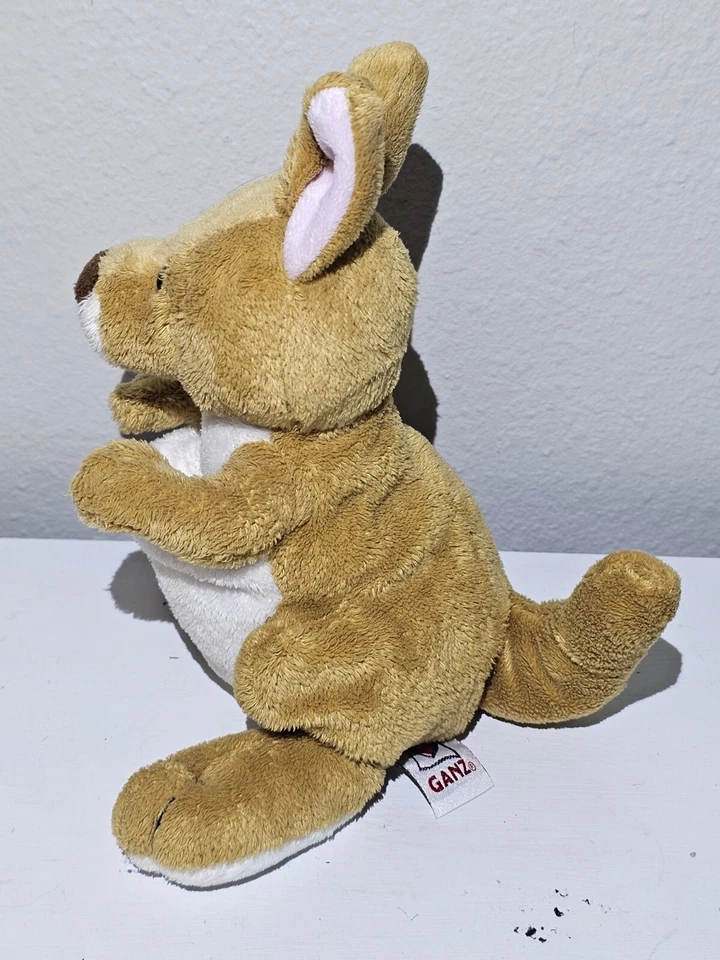 Ganz Webkinz Kangaroo Brown 9” Soft Plush Stuffed Animal No Code FAST SHIPPING - Image 3 of 4