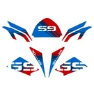 Sticker Kit FOR BMW R 1200 GS 2008-2012 30th Ann Style AD-30THA-STD MS