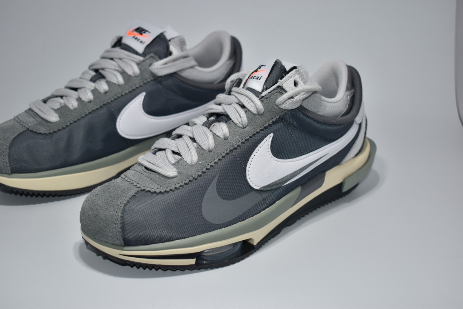 SACAI X NIKE Nike Zoom Cortez x Sacai 4.0 'Iron Grey' UK 7.5