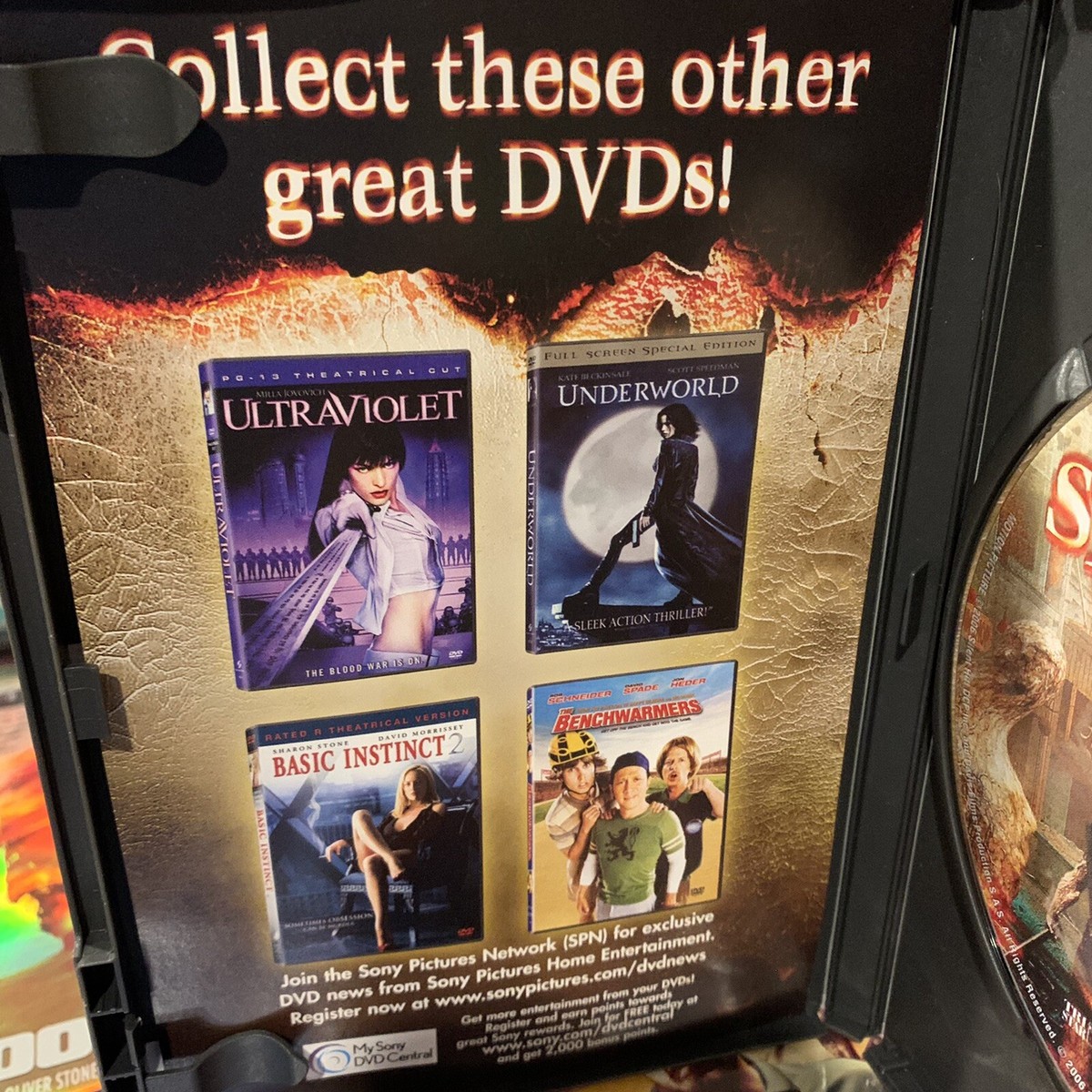 Silent Hill 2006 DVD Jodelle Ferland Sean Bean Horror Video Game