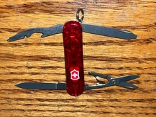 NEW Victorinox Swiss Army 58mm Knife LIGHTED RAMBLER   Bright White LED 